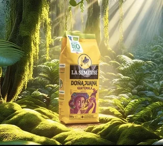 500 g - Whole Bean Coffee - Dona Juana Guatemala Organic - Fairtrade - LA SEMEUSE