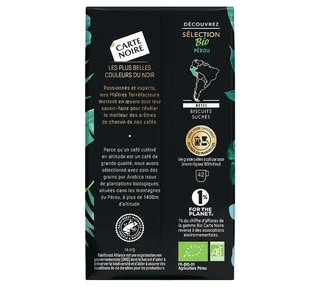 500 g - Whole Bean - Organic Peru Coffee - BLACK CARD