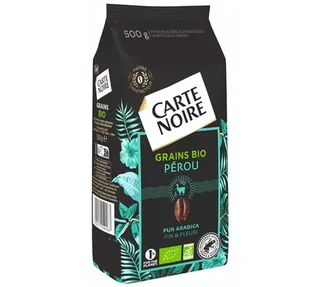 500 g - Whole Bean - Organic Peru Coffee - BLACK CARD