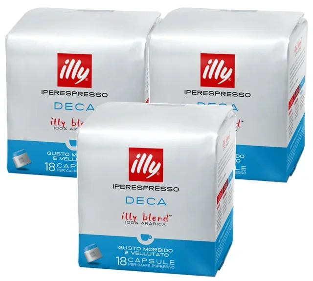 54 Decaffeinated Iperespresso Capsules Classic Roast - Illy