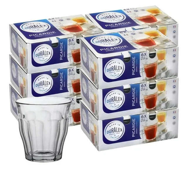 54 Duralex Picardie-Gläser 13cl im Maxilot