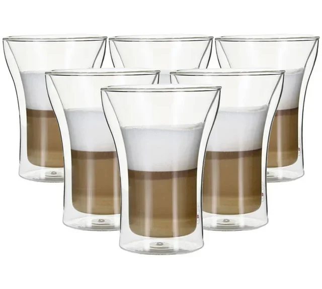 6 Verres Double Paroi Assam 25cl - Bodum