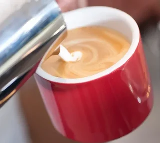 6 Tazas y platillos de espresso Bond 8 cl Rojo - Loveramics