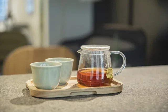 6 Chávenas de café em relevo 150 ml azul celadão - LOVERAMICS