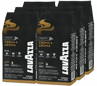 Lavazza Crema &amp; Aroma – 6 kg helkaffebønner for profesjonell bruk