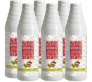 Amabili Pistage Toppingsås - 6-pack à 900 ml