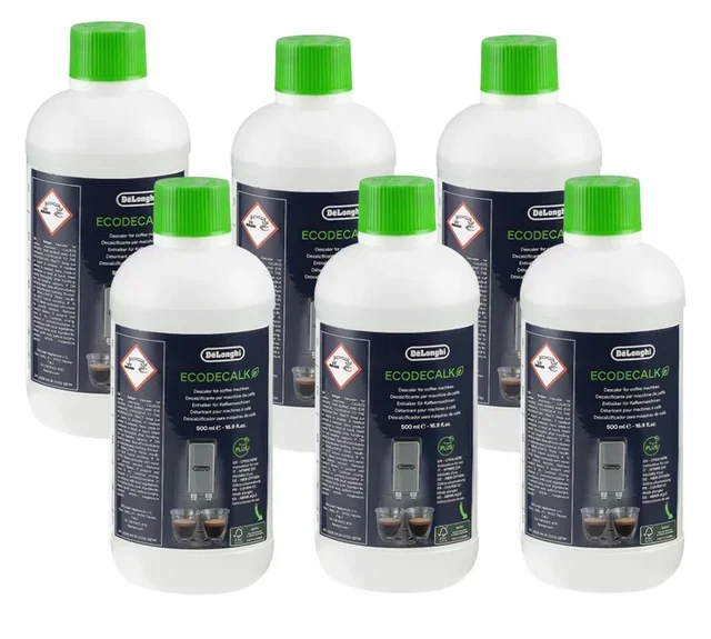Pack 6 Descalcificadores DLSC500 EcoDecalk - DELONGHI