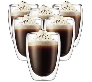 6 Vasos Pavina Doble Pared 35cl - BODUM