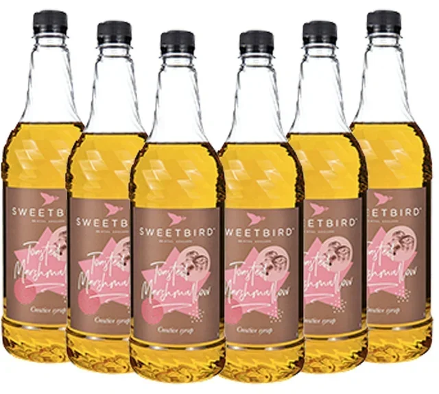 6 Sweetbird Marshmallow Syrups