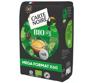 60 kpl luomu kahvikapseleita – CARTE NOIRE