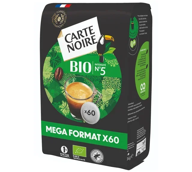 60 kpl luomu kahvikapseleita – CARTE NOIRE