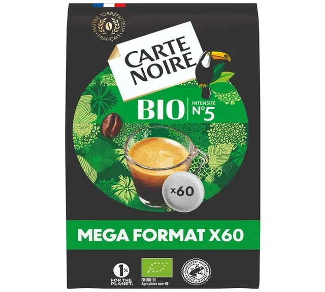 60 Bio-Kaffeekapseln CARTE NOIRE