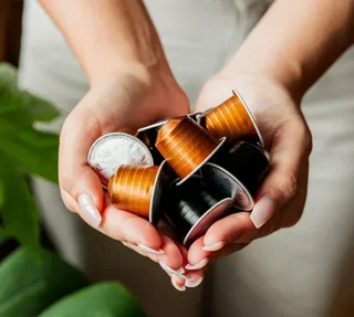 60 Salted Caramel Butter Espresso Capsules Nespresso® Compatible - COLUMBUS CAFE &amp; CO