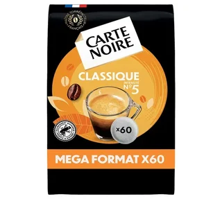60 cápsulas blandas n.º 5, Café Clásico – CARTE NOIRE.