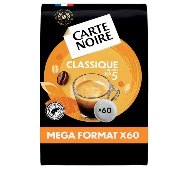 60 soft pods n°5 Classic Coffee - CARTE NOIRE