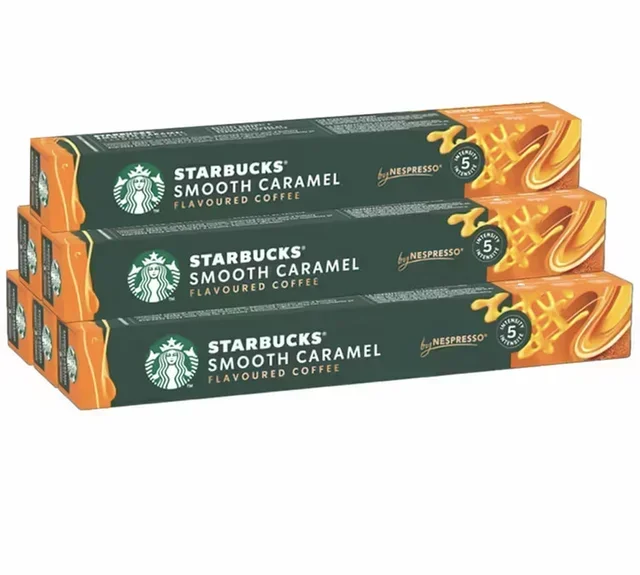 60 Starbucks Capsules Compatible with Nespresso® Caramel