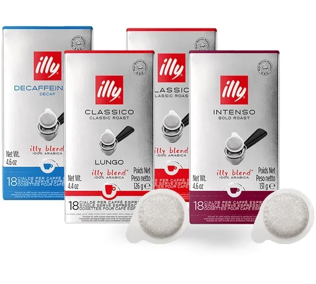 72 ESE-kapslar – Italiensk espresso-smakprovning – ILLY