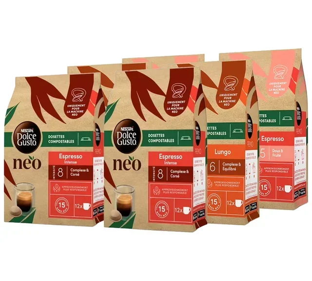 72 db Neo kapszula - Vegyes válogatás csomag - NEO BY NESCAFÉ DOLCE GUSTO*