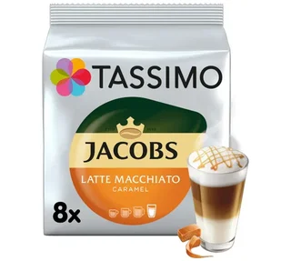 8 κάψουλες Tassimo Jacobs Latte Macchiato Καραμέλα - TASSIMO
