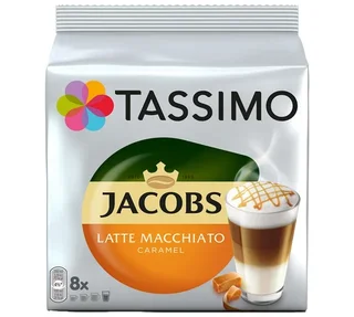 8 κάψουλες Tassimo Jacobs Latte Macchiato Καραμέλα - TASSIMO