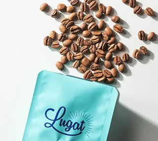 8 kg - Organic Whole Bean Coffee for Professionals Oasis Blend - Awarded Best Organic Product - Cafés Lugat