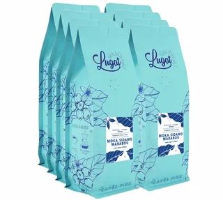 8 kg Moka Sidamo Marabou kaffebønner for proffbruk, etiopisk opprinnelse – Lugat.