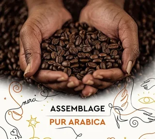 8 kg - Café em grão profissional - Grãos Solidários CARTE NOIRE