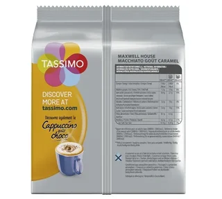 8 δίσκοι Maxwell House Macchiato Καραμέλα - TASSIMO