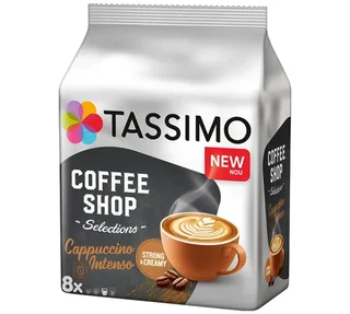 8 μερίδες Tassimo Cappuccino Intenso - TASSIMO