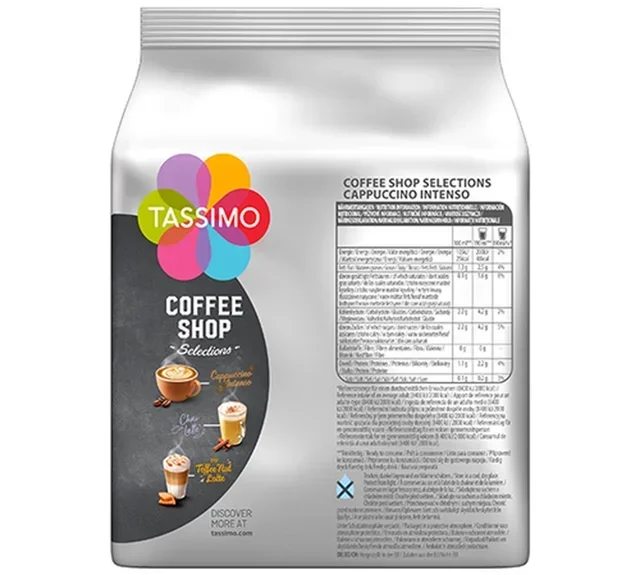 8 μερίδες Tassimo Cappuccino Intenso - TASSIMO