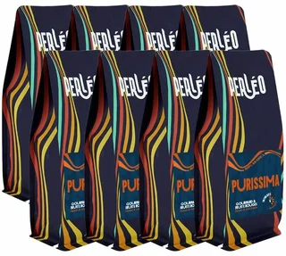 8 x 1 kg - Κόκκοι καφέ Purissima Perléo για επαγγελματίες