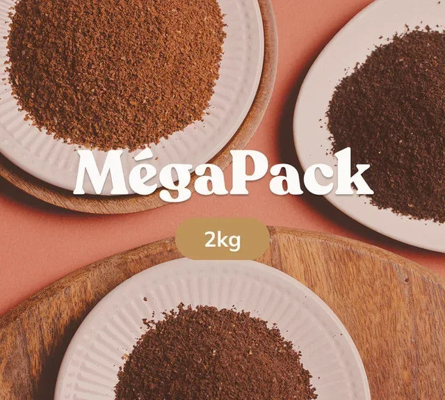 8 x 250 γρ. – Αλεσμένος καφές – Μεγάλη συσκευασία: η οικονομική λύση –