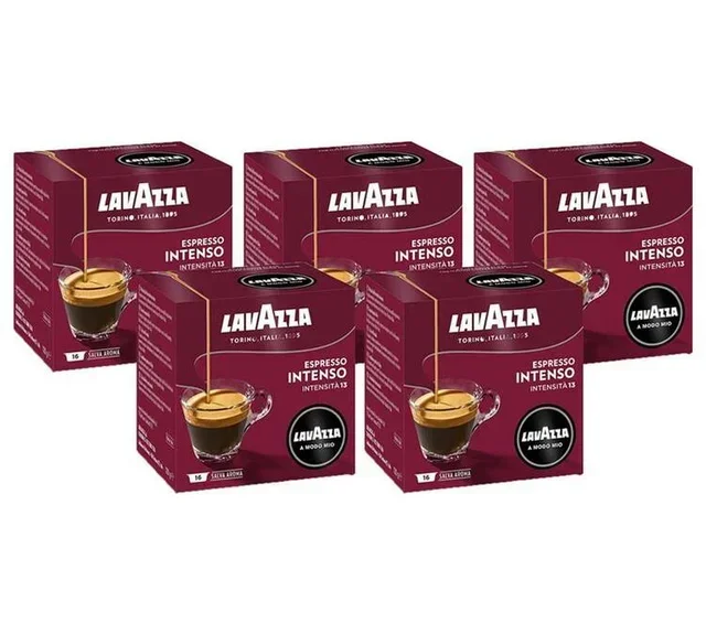 80 Kapseln Kaffee A Modo Mio Lavazza Intenso - LAVAZZA