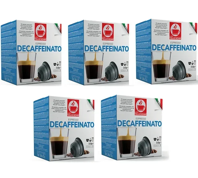 80 Nescafé* Dolce Gusto* Compatible Espresso Decaf Capsules – CAFFE BONINI