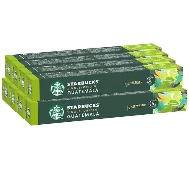 80 Capsule Starbucks Guatemala Compatibili Nespresso* Original