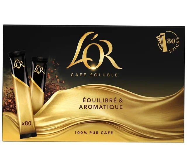 L'OR – 80 φακελάκια Δραστός καφές επαγγελματικής ποιότητας – 100% Arabica