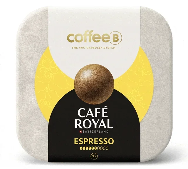 9 Espresso koffieballen compatibel CoffeeB - CAFÉ ROYAL