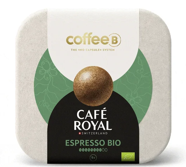 9 Organic Espresso Coffee Balls Compatible with CoffeeB - CAFÉ ROYAL