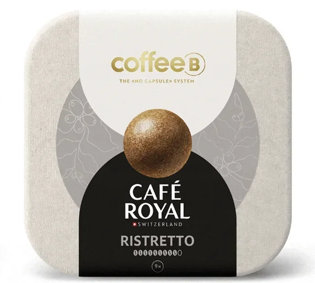9 Ristretto-koffieballen compatibel met CoffeeB - CAFÉ ROYAL
