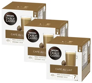90 capsules Café au lait - Nescafé* DOLCE GUSTO*