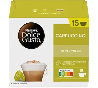 90 capsule Cappuccino - Nescafé* DOLCE GUSTO*