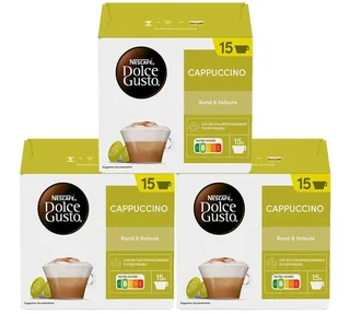 90 capsule Cappuccino - Nescafé* DOLCE GUSTO*