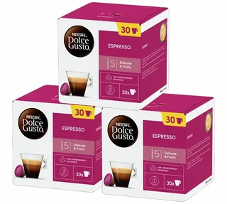 90 капсула Espresso - Nescafé* DOLCE GUSTO*