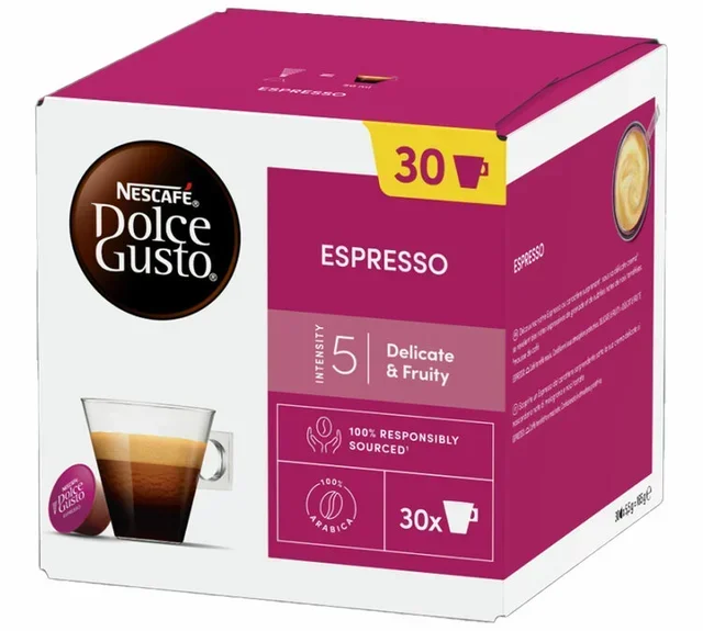 90 Espresso Capsules Pack - Nescafé* DOLCE GUSTO*
