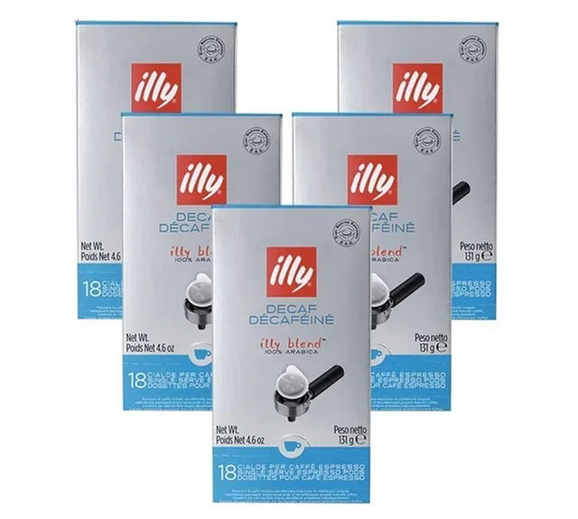 90 Illy ESE Kávépárna Koffeinmentes Classico Pörkölés
