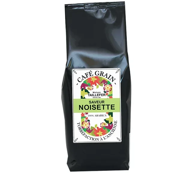 900 g - Hazelnut Flavored Whole Bean Coffee - MAISON TAILLEFER