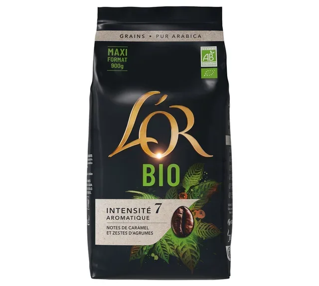 900 g - Caffè in Grani Biologico - L'OR