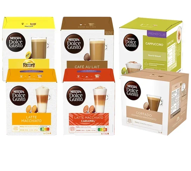 Makupaketti 96 kapselia cappuccinoa – Nescafé* DOLCE GUSTO*