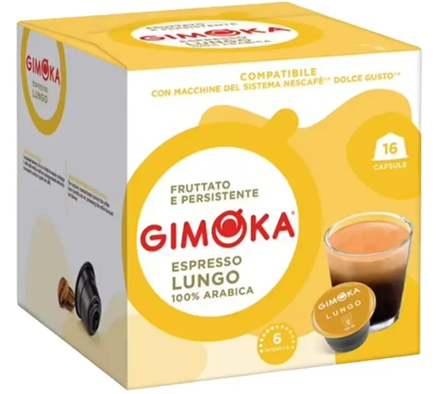 GIMOKA 96 kapszula Nescafé* Dolce Gusto* Lungo kompatibilitás