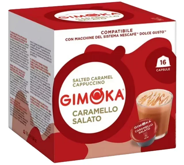 96 db GIMOKA kapszula Nescafé* Dolce Gusto* kompatibilis Sós Karamell ízben
